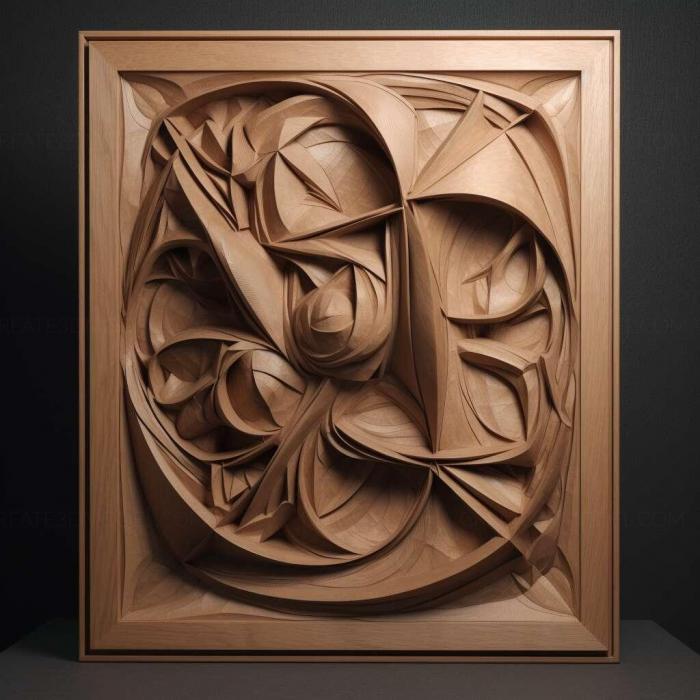 نموذج ثلاثي الأبعاد لآلة CNC 3D Art 